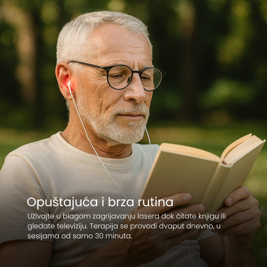 LLLT Laserske slušalice za tinitus